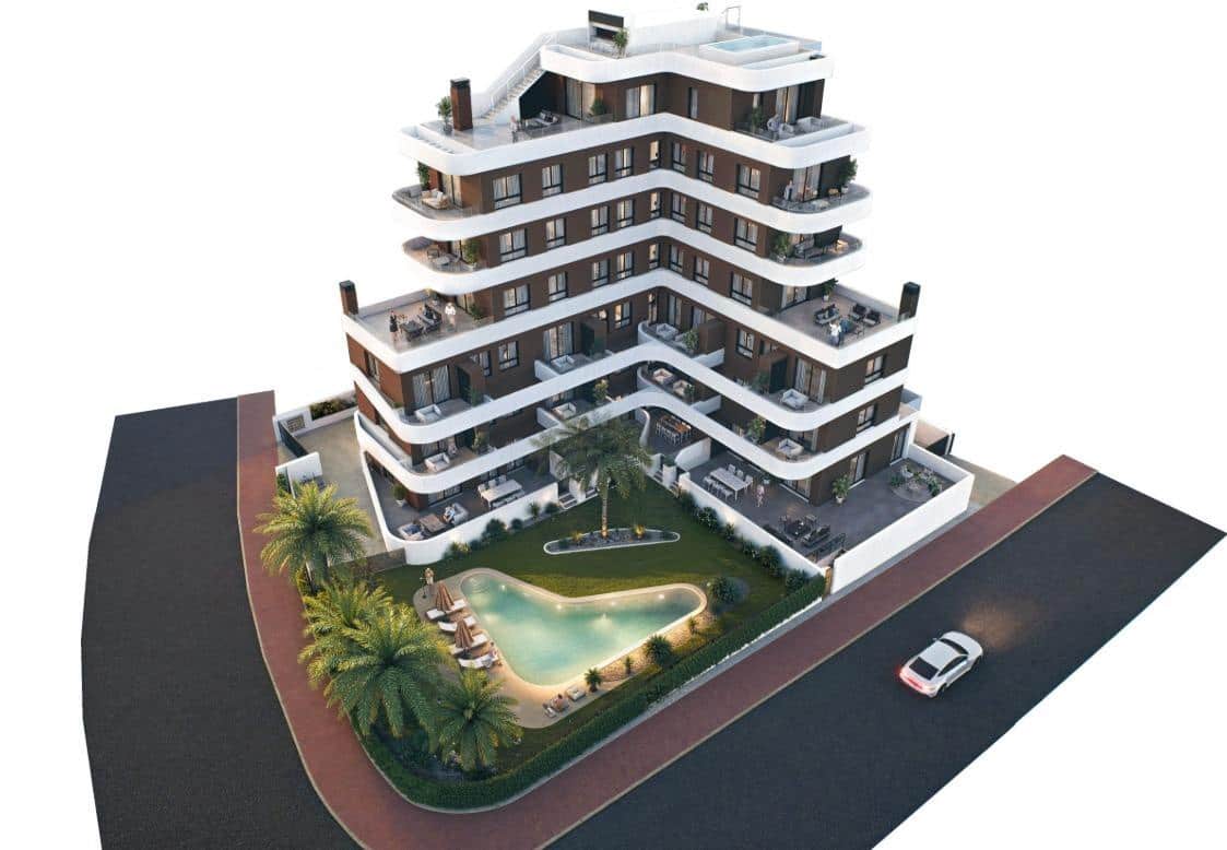 2 slaapkamer Appartement te koop in Guardamar del Segura met garage - € 299.000 (Ref: 9895337)