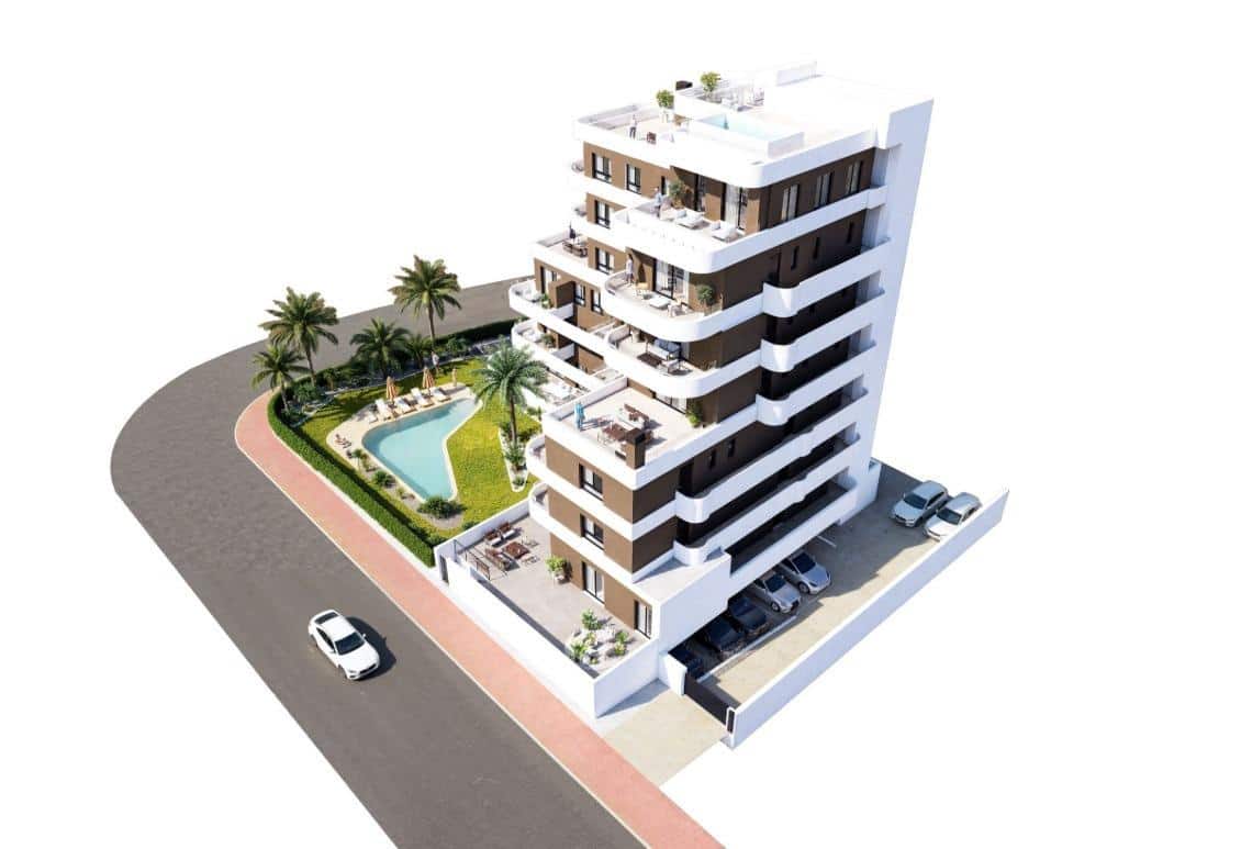 2 slaapkamer Appartement te koop in Guardamar del Segura met garage - € 299.000 (Ref: 9895337)