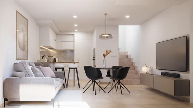 3 makuuhuone Rivitalo myytävänä paikassa Roda, San Javier mukana 
autotalli - 219 000 € (Ref: 9907564)