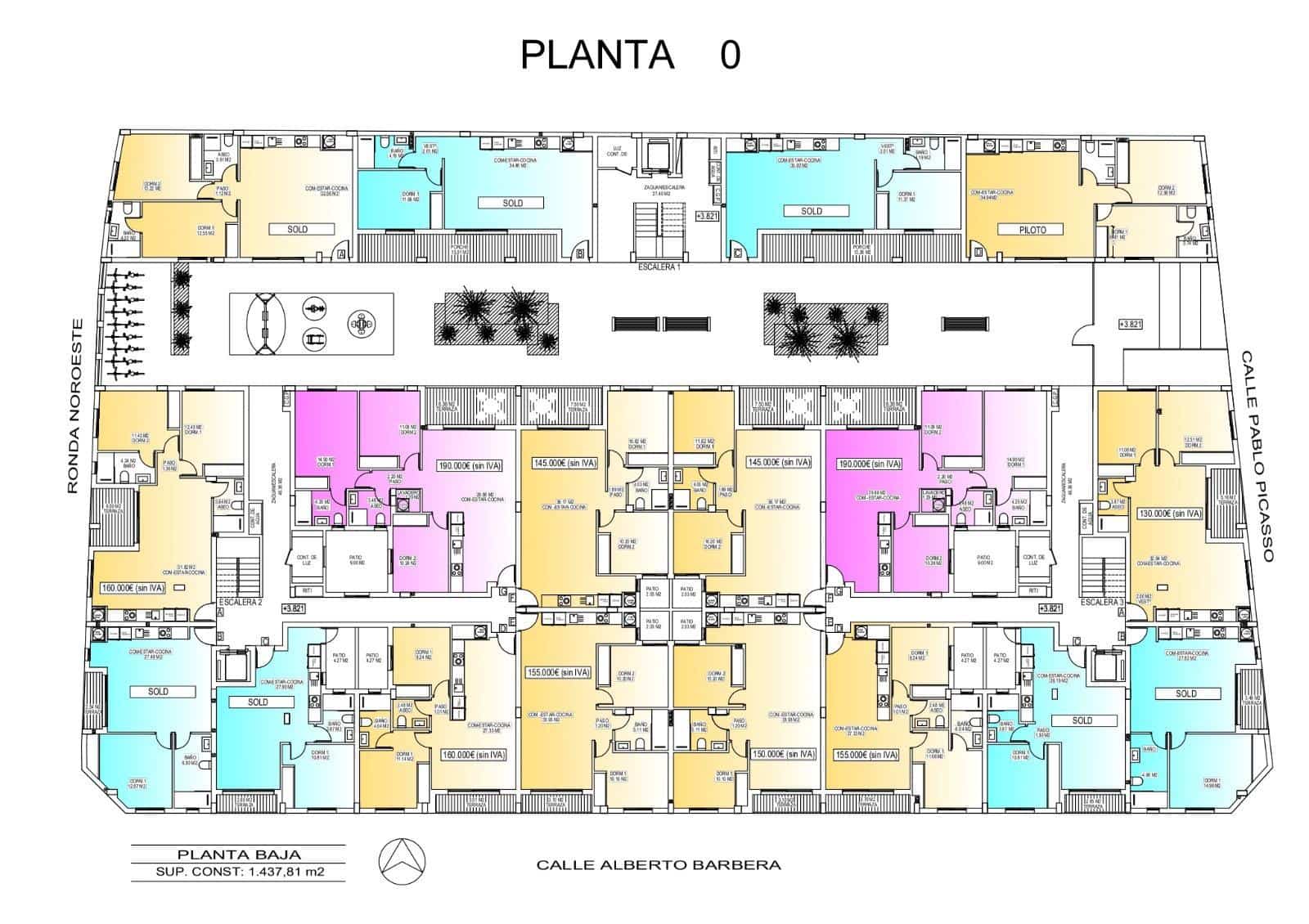 2 quarto Apartamento para venda em San Miguel de Salinas - 150 000 € (Ref: 9907569)