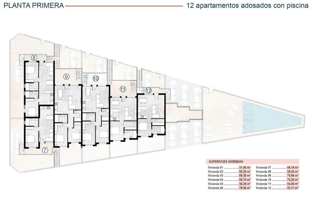 2 camera da letto Appartamento in vendita in San Pedro del Pinatar con garage - 239.900 € (Rif: 9911023)