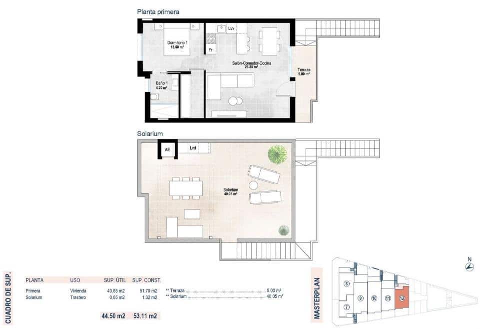 2 camera da letto Appartamento in vendita in San Pedro del Pinatar con garage - 239.900 € (Rif: 9911023)