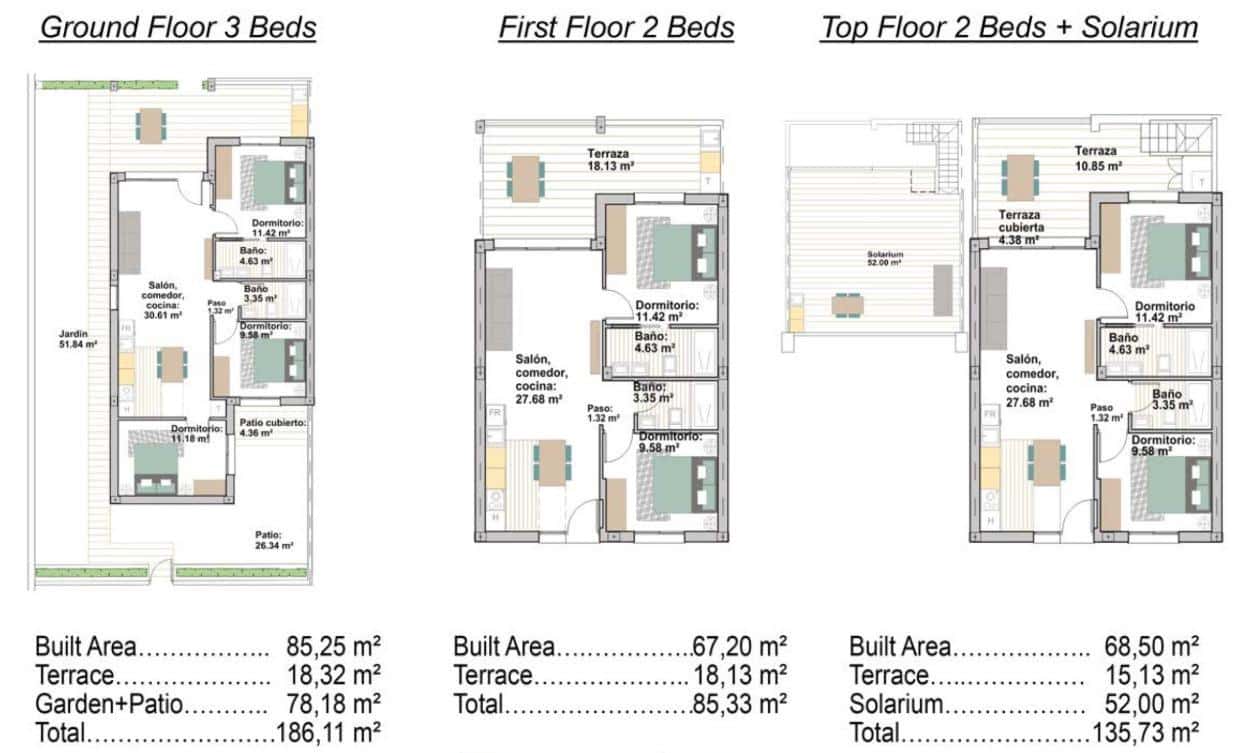 2 camera da letto Appartamento in vendita in San Cayetano con garage - 226.900 € (Rif: 9911024)