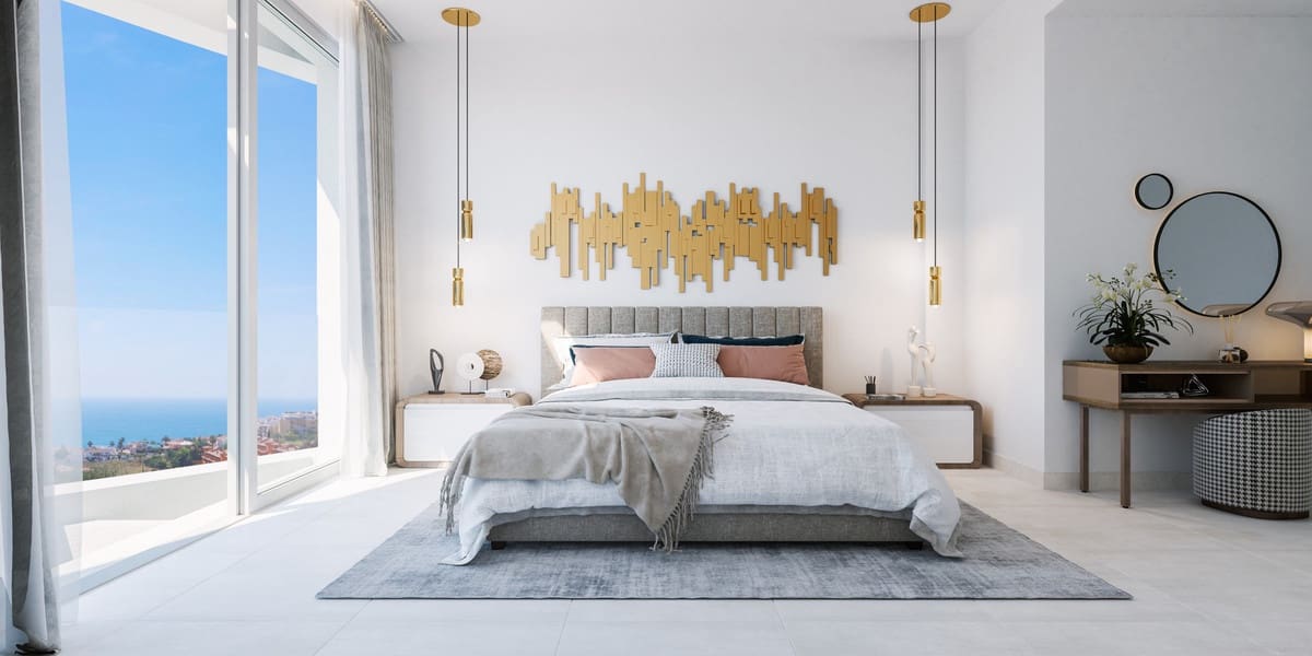 3 sypialnia Apartament na sprzedaż w La Cala de Mijas z basenem garażem - 990 000 € (Ref: 10017738)