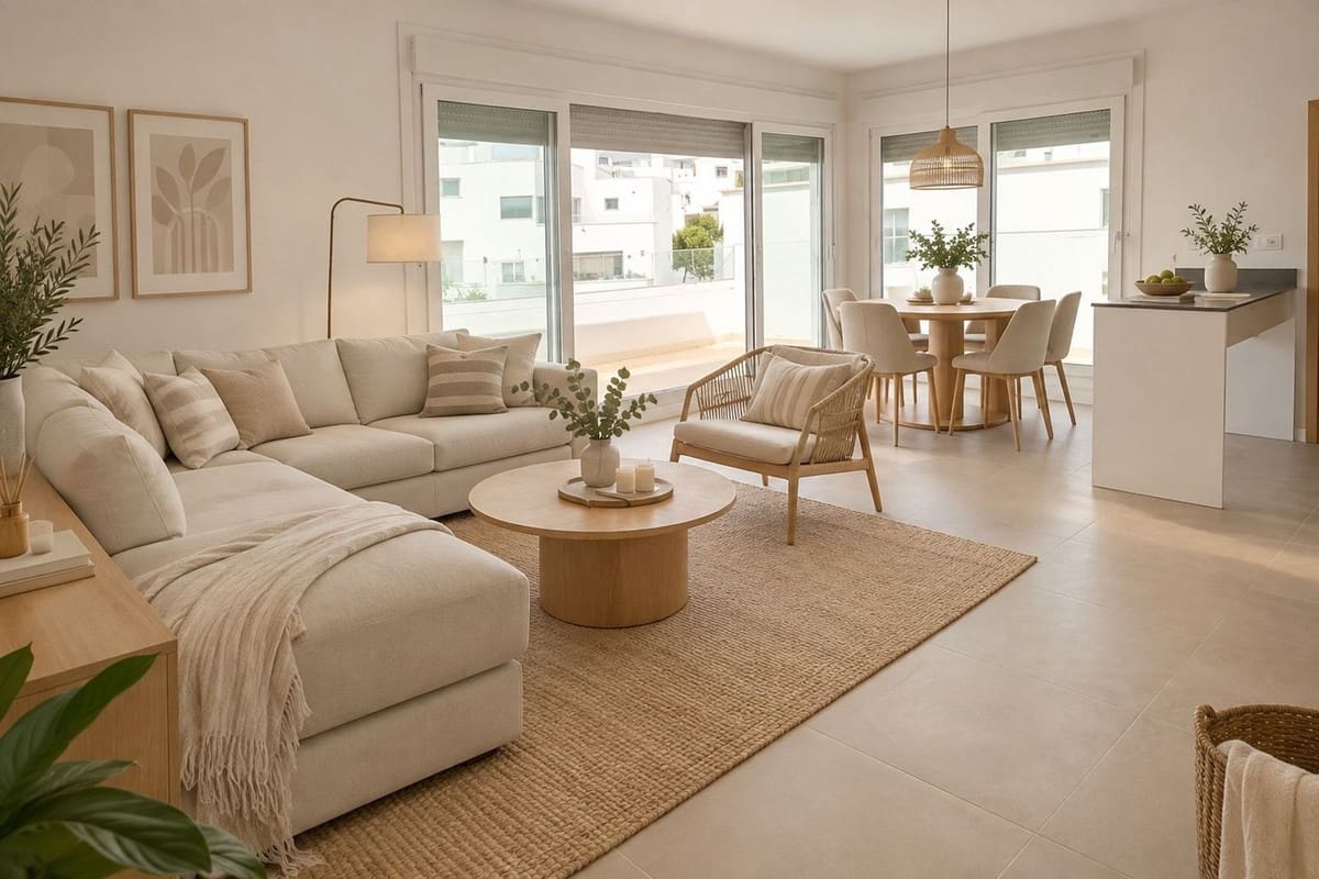 3 chambre Penthouse à vendre à New Golden Mile avec piscine garage - 572 000 € (Ref: 10031737)
