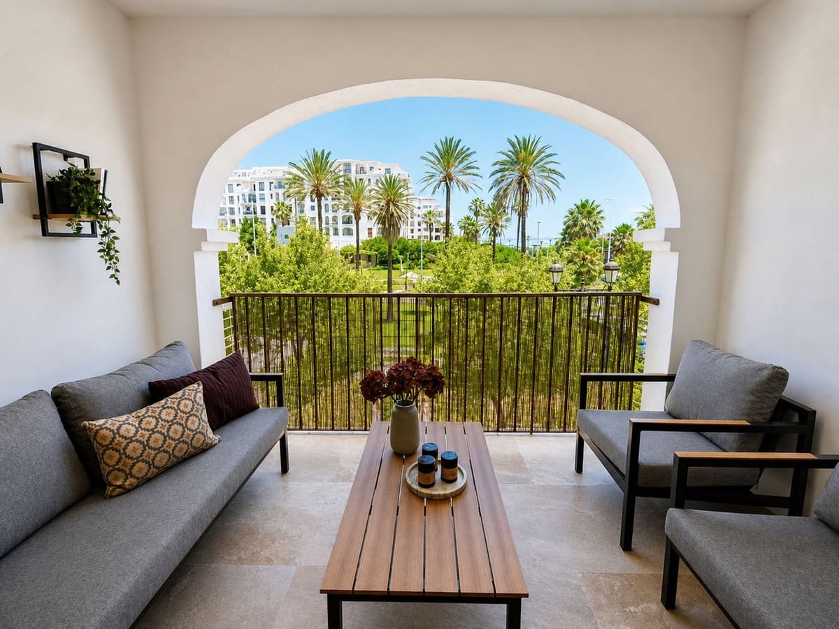Apartamento de 2 habitaciones en La Duquesa / Puerto de la Duquesa en venta - 345.000 € (Ref: 10047571)