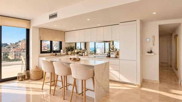Ático de 2 habitaciones en Riviera del Sol, Mijas en venta con piscina garaje - 490.000 € (Ref: 10186010)
