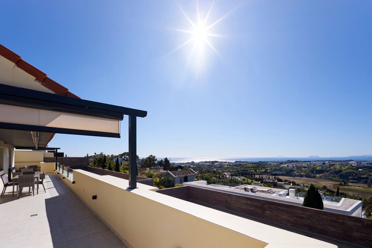 3 soveværelse Penthouse til salg i Bel-Air med swimmingpool garage - € 1.395.000 (Ref: 8785543)