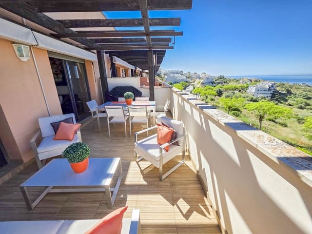 2 soveværelse Penthouse til salg i Punta de la Chullera, Manilva med swimmingpool garage - € 330.000 (Ref: 9154622)