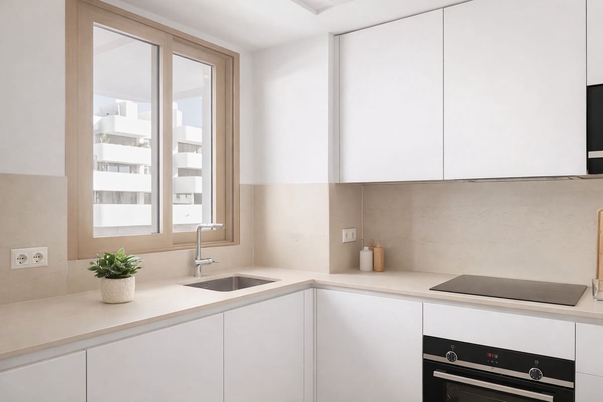 3 sovrum Takvåning till salu i Estepona med pool - 799 000 € (Ref: 9709234)