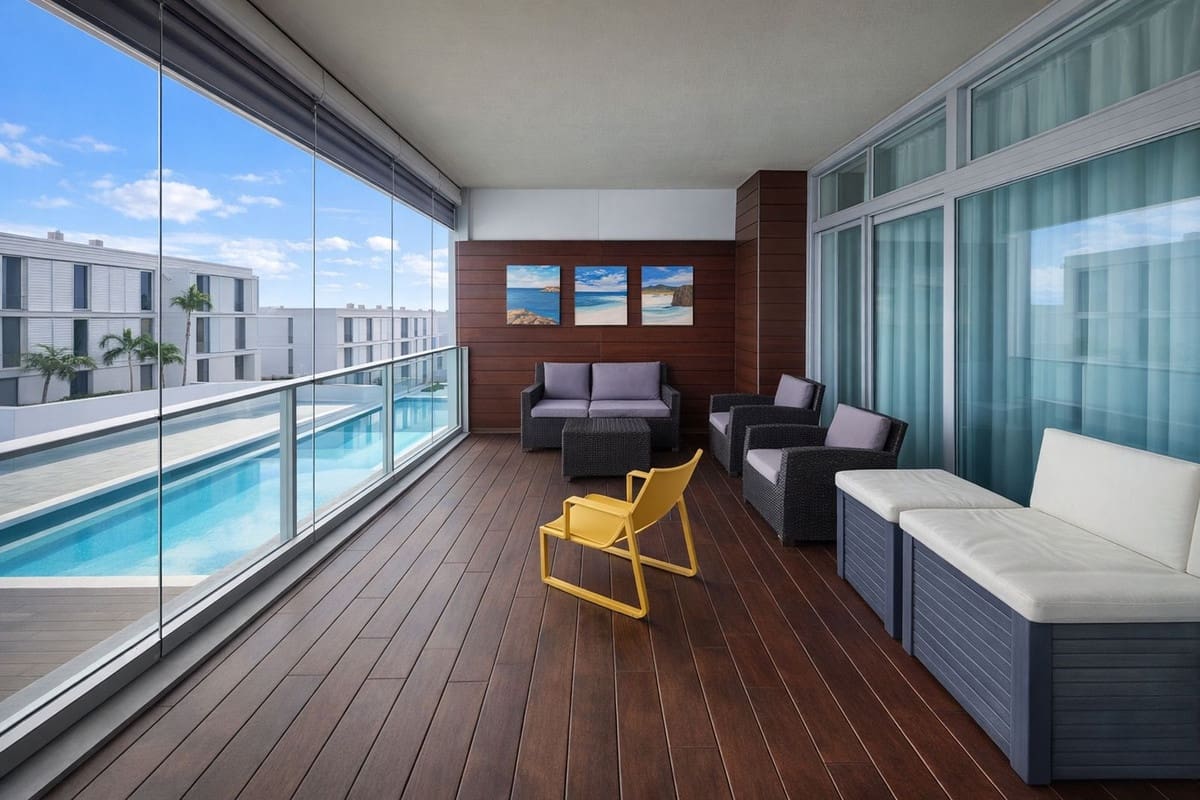 3 soveværelse Lejlighed til salg i Punta de la Chullera med swimmingpool garage - € 359.000 (Ref: 9847778)