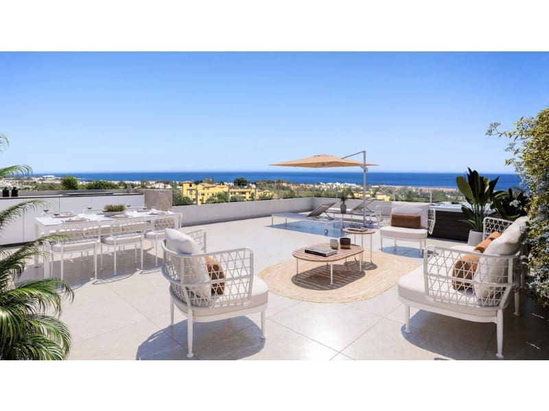 2 Zimmer Apartment zu verkaufen in Estepona mit Pool - 686.000 € (Ref: 9555759)