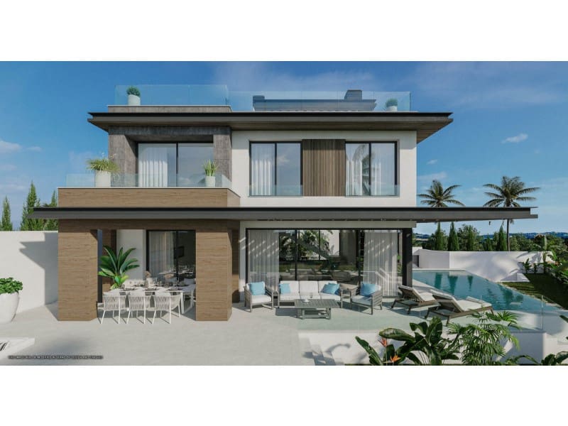 4 soverom Villa til salgs i Mijas med svømmebasseng garasje - € 1 889 000 (Ref: 9557878)