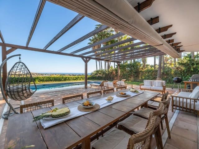 7 sypialnia Willa do wynajęcia w Río Real, Marbella z basenem garażem - 7 900 € (Ref: 9571462)