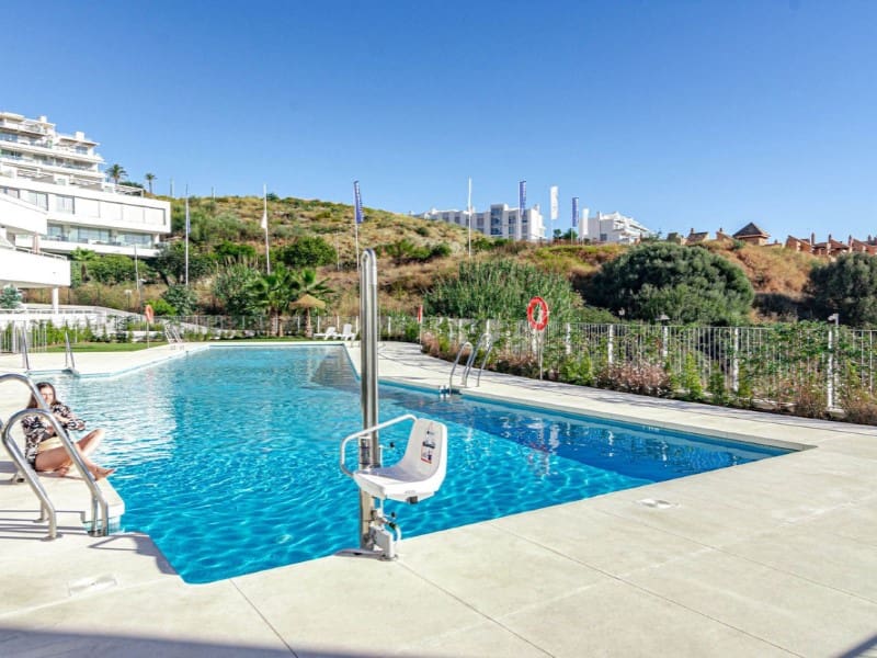 2 sovrum Semi-fristående Villa att hyra i Cancelada med pool garage - 2 600 € (Ref: 9571465)