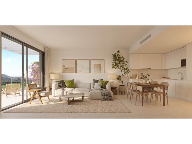 3 quarto Apartamento para venda em Las Lagunas de Mijas com piscina - 655 000 € (Ref: 9571470)