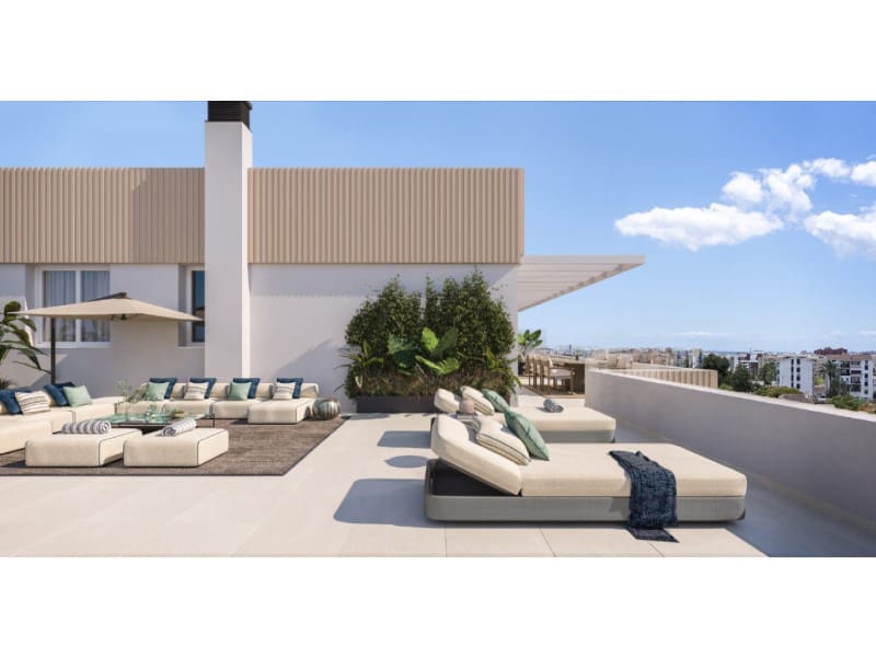 2 Zimmer Apartment zu verkaufen in Estepona mit Pool Garage - 501.000 € (Ref: 9574909)