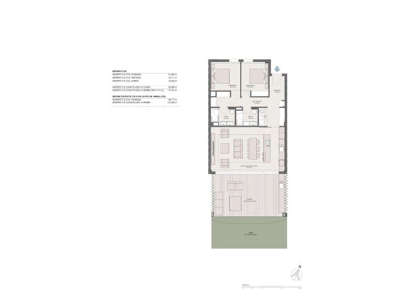 Apartamento de 2 habitaciones en New Golden Mile en venta con piscina - 549.000 € (Ref: 9574914)