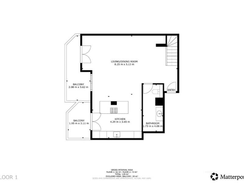 3 makuuhuone Huoneisto myytävänä paikassa Torrequebrada mukana uima-altaan 
autotalli - 840 000 € (Ref: 9576458)