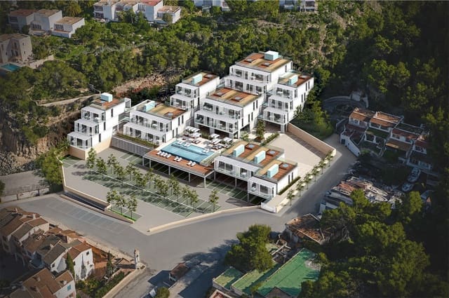 2 soverom Strandleiligheter til salgs i Cala Vadella, San Jose / Sant Josep de Sa Talaia med svømmebasseng garasje - € 785 000 (Ref: 10183741)