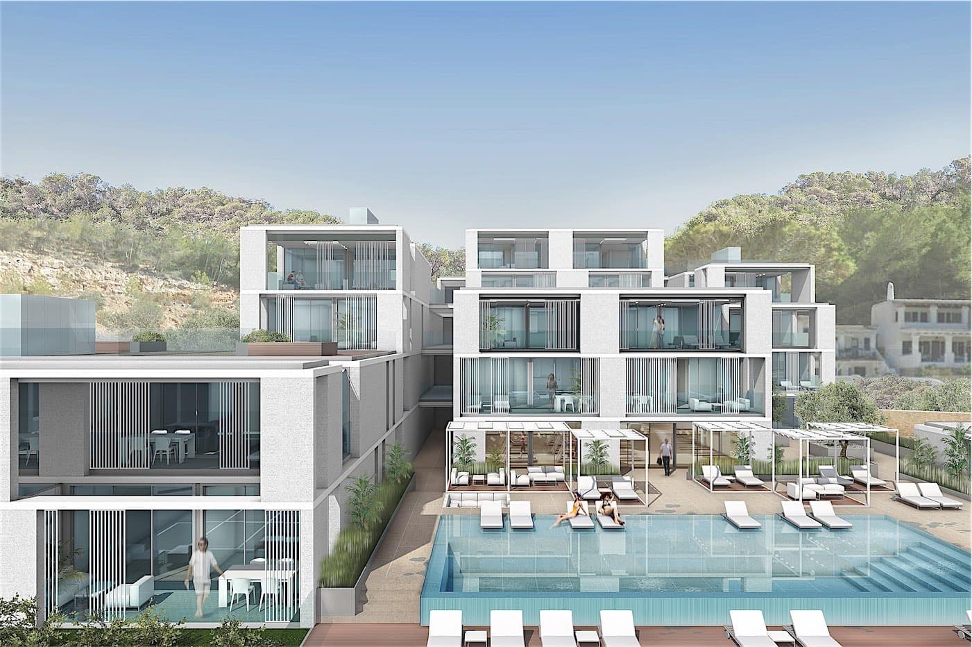 2 soveværelse Penthouse til salg i Cala Vadella med swimmingpool - € 790.000 (Ref: 4580406)