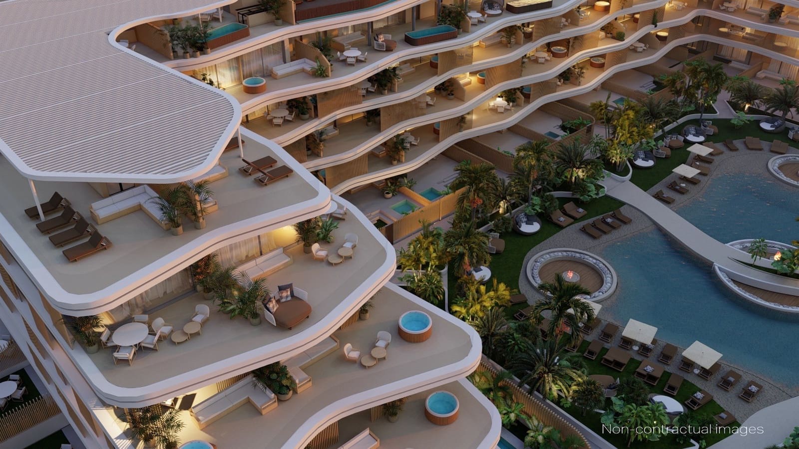 2 sypialnia Apartament na sprzedaż w Santa Eulalia / Santa Eularia z basenem garażem - 880 000 € (Ref: 7829108)