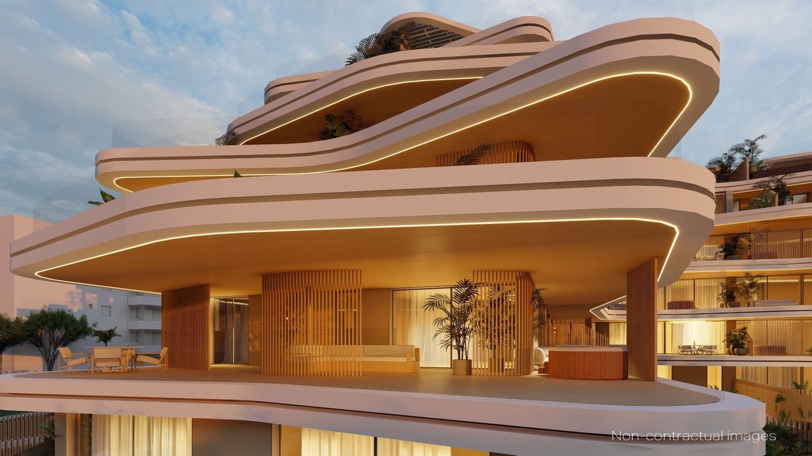 2 sypialnia Apartament na sprzedaż w Santa Eulalia / Santa Eularia z basenem garażem - 880 000 € (Ref: 7829108)