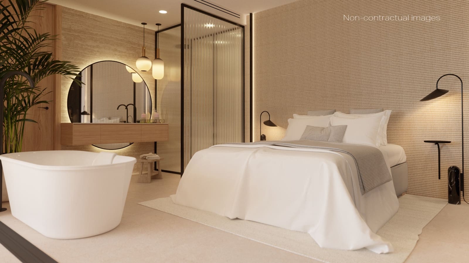 2 sypialnia Apartament na sprzedaż w Santa Eulalia / Santa Eularia z basenem garażem - 880 000 € (Ref: 7829108)