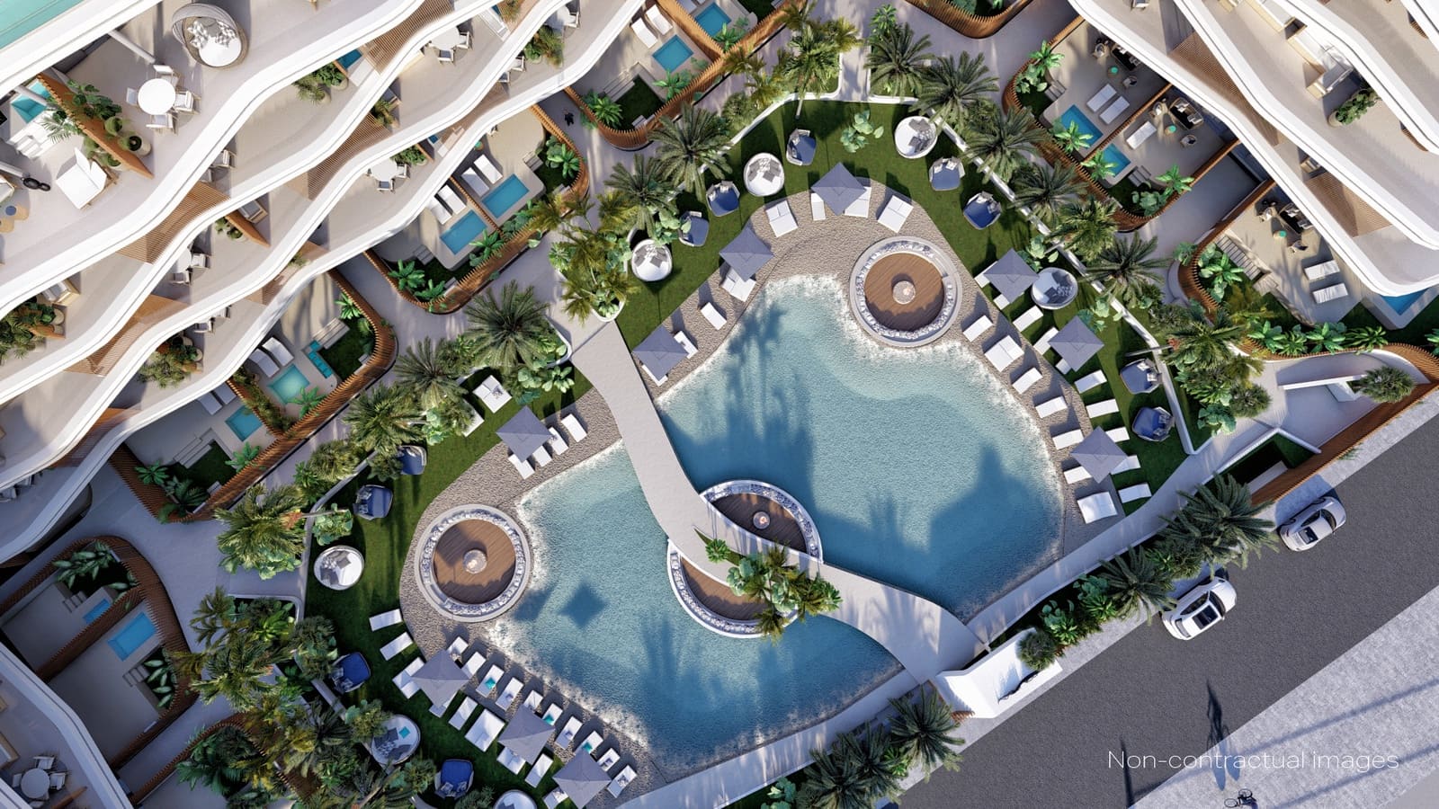 2 sypialnia Apartament na sprzedaż w Santa Eulalia / Santa Eularia z basenem garażem - 880 000 € (Ref: 7829108)