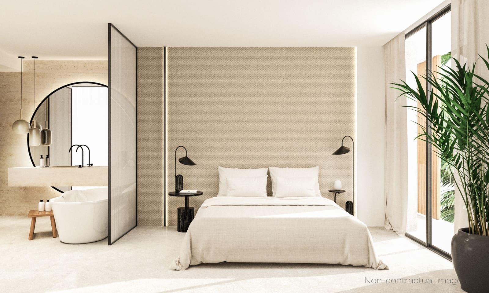 2 sypialnia Apartament na sprzedaż w Santa Eulalia / Santa Eularia z basenem garażem - 880 000 € (Ref: 7829108)