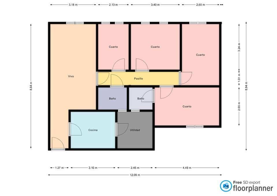 4 bedroom Flat for sale in San Bartolome de Tirajana - € 298,000 (Ref: 9483528)