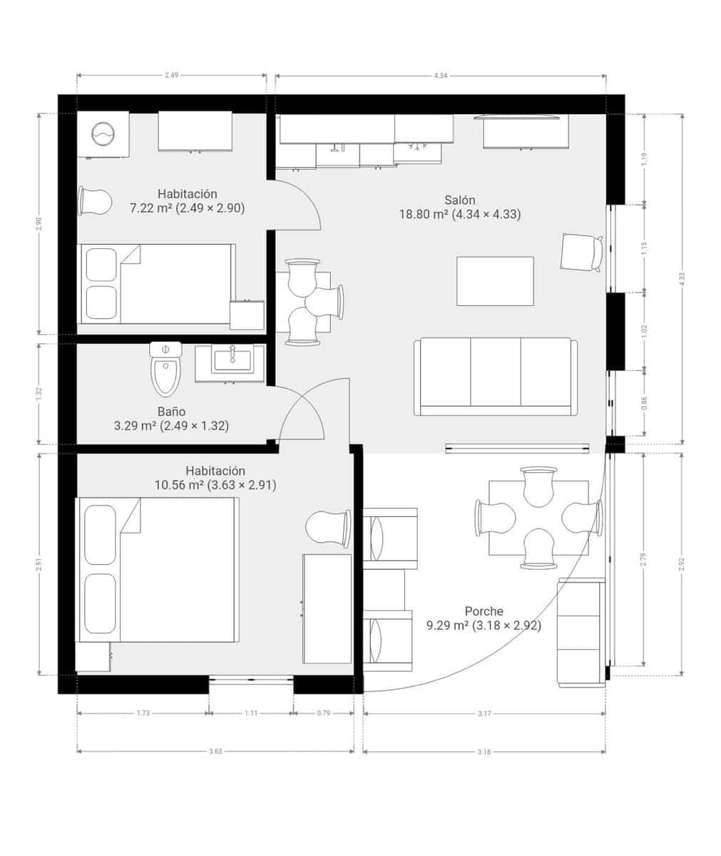2 bedroom Bungalow for sale in Maspalomas with pool - € 375,000 (Ref: 9815863)