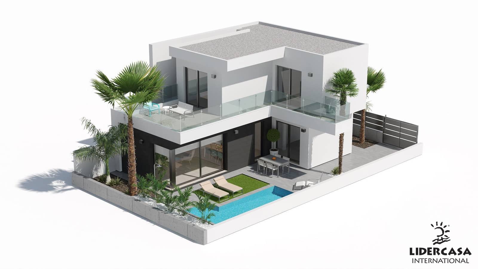 3 makuuhuone Paritalo myytävänä paikassa Roda mukana uima-altaan 
autotalli - 362 000 € (Ref: 9450725)