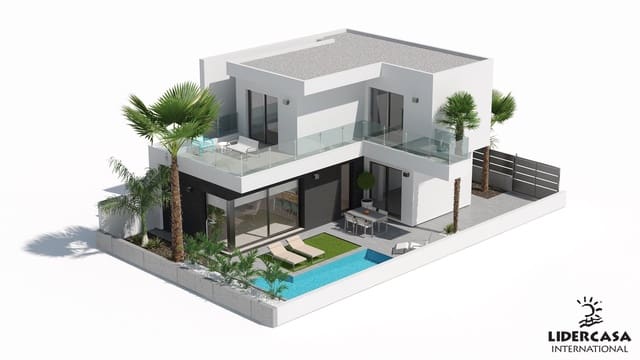 3 soverom Kjedet enebolig til salgs i Roda, San Javier med svømmebasseng garasje - € 362 000 (Ref: 9450725)