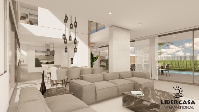 4 makuuhuone Huvila myytävänä paikassa Cabo Roig, Orihuela mukana uima-altaan 
autotalli - 1 990 000 € (Ref: 9450727)