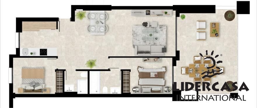 2 makuuhuone Huoneisto myytävänä paikassa Casares mukana uima-altaan 
autotalli - 278 000 € (Ref: 9450742)