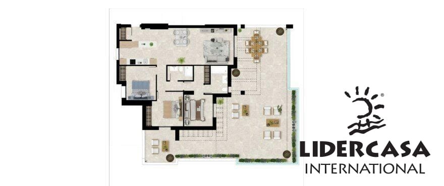 2 makuuhuone Huoneisto myytävänä paikassa Casares mukana uima-altaan 
autotalli - 278 000 € (Ref: 9450742)