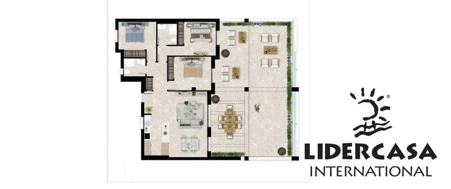 2 makuuhuone Huoneisto myytävänä paikassa Casares mukana uima-altaan 
autotalli - 278 000 € (Ref: 9450742)