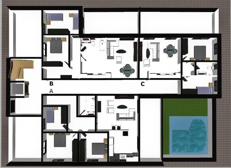 2 slaapkamer Flat te koop in El Esparragal met zwembad garage - € 100.687 (Ref: 9450750)