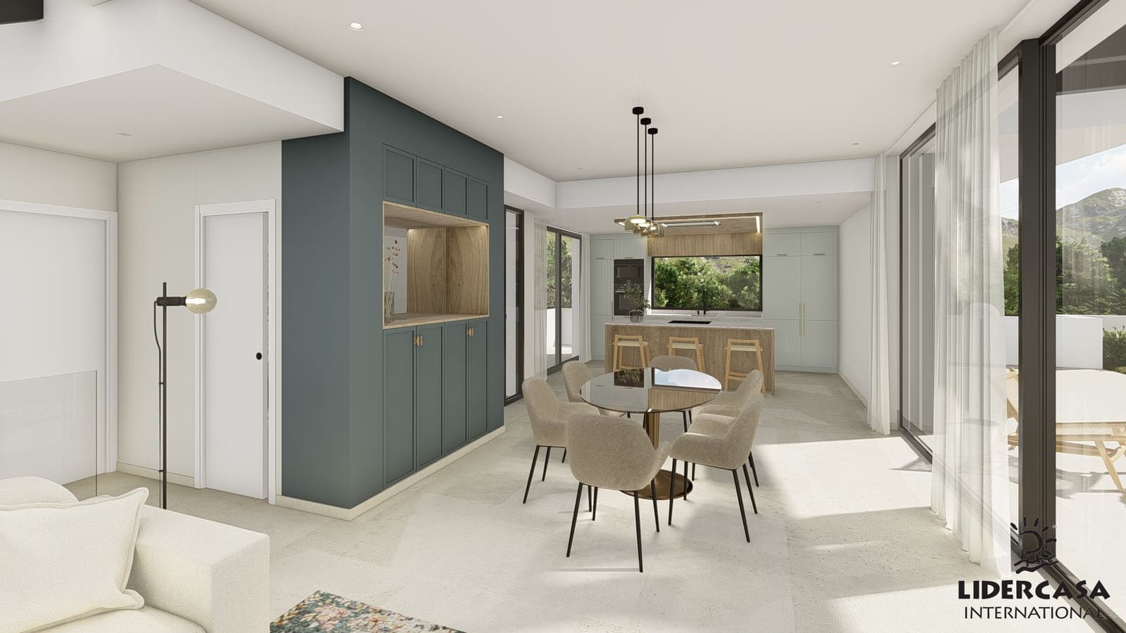 3 makuuhuone Huvila myytävänä paikassa Polop mukana uima-altaan 
autotalli - 675 000 € (Ref: 9450766)