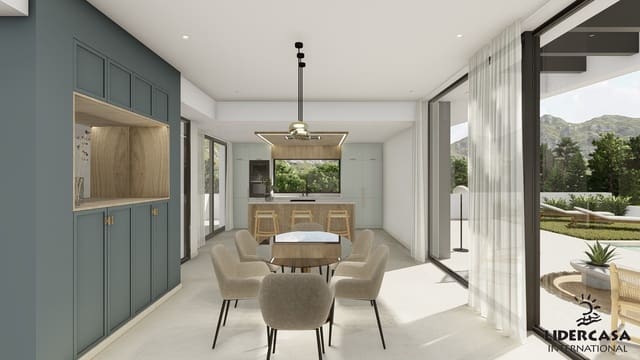 3 makuuhuone Huvila myytävänä paikassa Polop mukana uima-altaan 
autotalli - 675 000 € (Ref: 9450766)