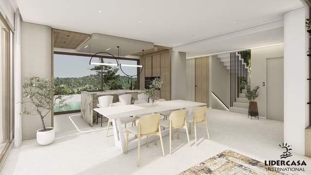 3 bedroom Villa for sale in Finestrat Pueblo, Finestrat with pool garage - € 940,000 (Ref: 9450767)