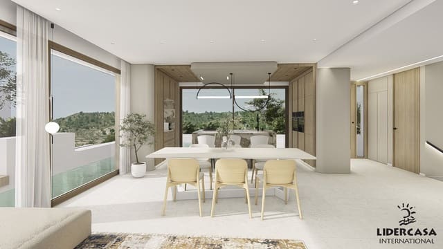 3 bedroom Villa for sale in Finestrat Pueblo, Finestrat with pool garage - € 940,000 (Ref: 9450767)