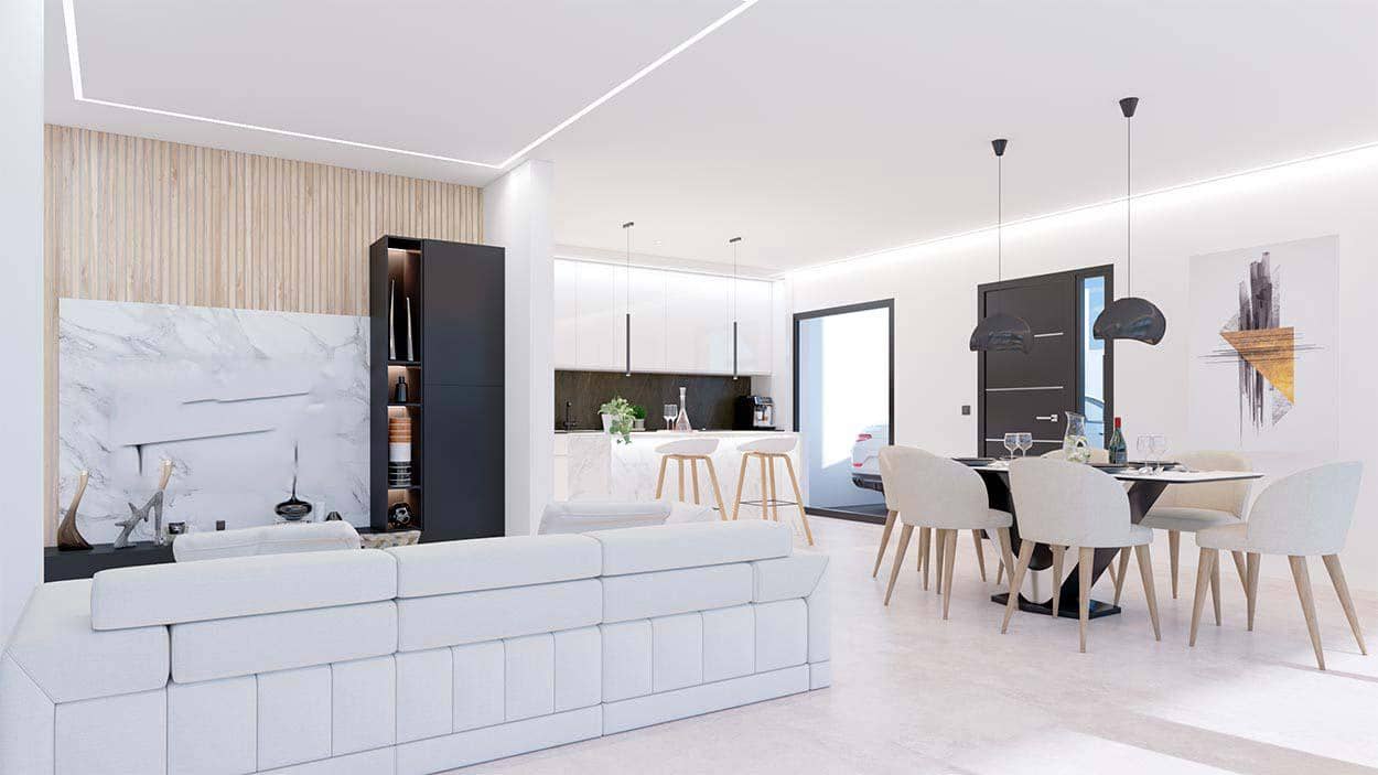 3 chambre Villa/Maison à vendre à San Pedro del Pinatar avec piscine garage - 578 000 € (Ref: 9450778)