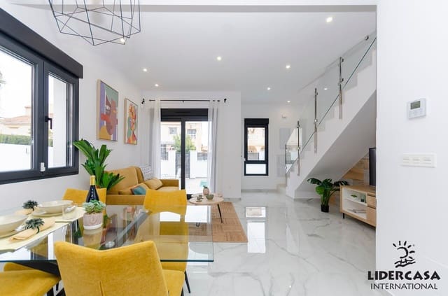 3 bedroom Semi-detached Villa for sale in El Chaparral - La Siesta - La Torreta, Torrevieja with pool garage - € 385,000 (Ref: 9450781)