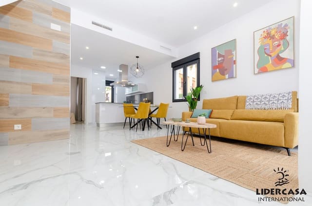 3 bedroom Semi-detached Villa for sale in El Chaparral - La Siesta - La Torreta, Torrevieja with pool garage - € 385,000 (Ref: 9450781)