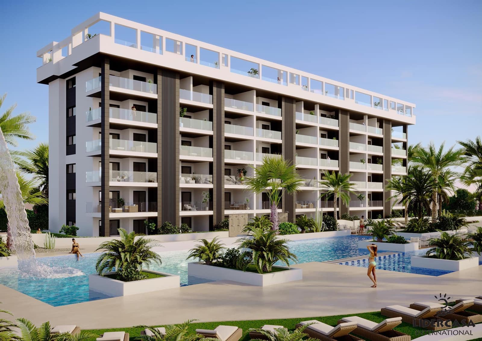 2 quarto Apartamento para venda em Torrevieja com piscina - 285 000 € (Ref: 9450782)