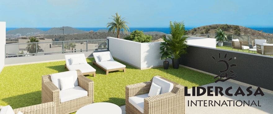 4 soveværelse Rækkehus til salg i Finestrat med swimmingpool garage - € 555.000 (Ref: 9450783)