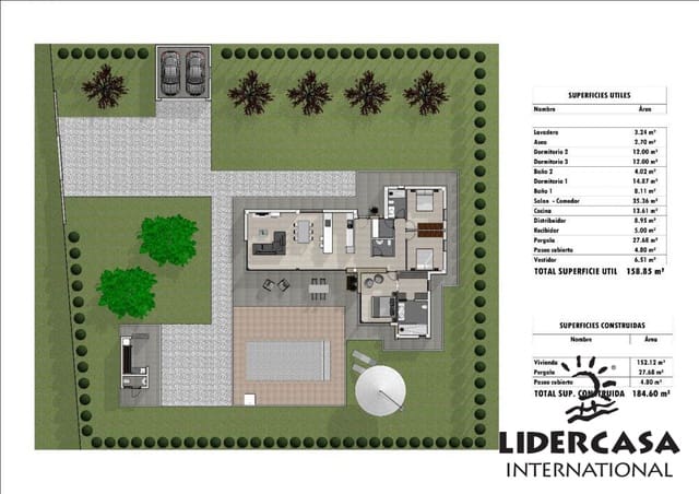 4 quarto Moradia para venda em Pinoso com piscina garagem - 598 000 € (Ref: 9450790)