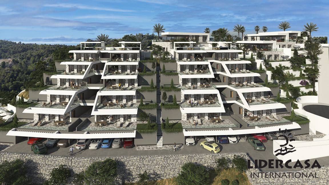 2 bedroom Apartment for sale in Finestrat with pool garage - € 345,000 (Ref: 9450799)